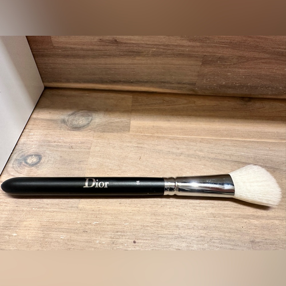 Dior Silver and Black Makeup Brush